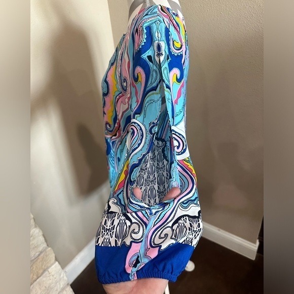 PINK OWL Print Dress, NWT! - Picture 4 of 10